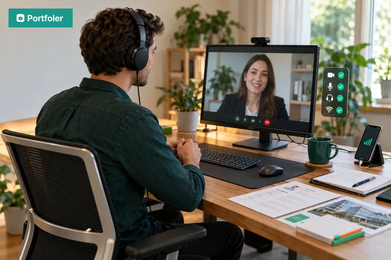 Ace a video interview: the prep that makes the difference